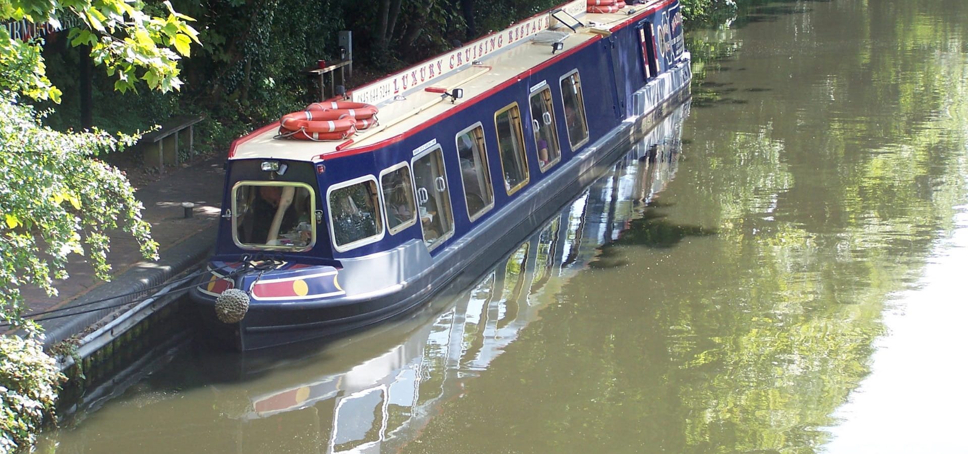 Away2Dine Canal Cruising Restaurant - Brindleyplace, Birmingham