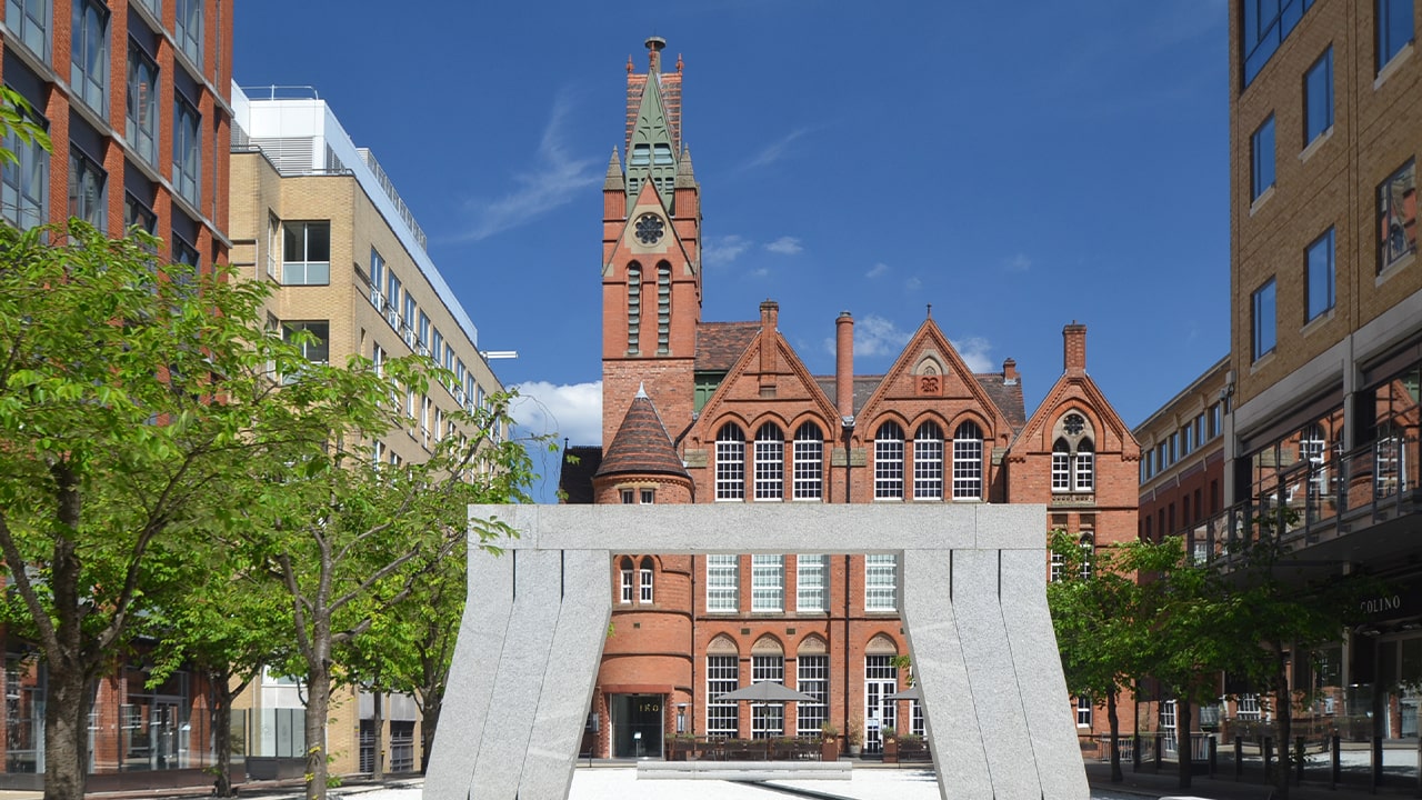 Ikon Gallery in Oozells Square, Brindleyplace.