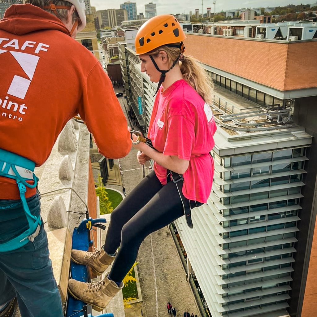 Abseil for Charity - Brindleyplace, Birmingham