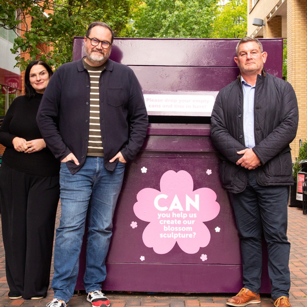 We're bringing back the blossom! - Brindleyplace, Birmingham
